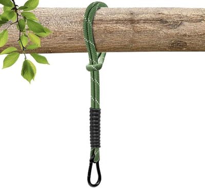 Hangen Kit - Buiten Ophangen - Schommelen en Ontspannen - Robuuste Constructie - 2.05 Meter - Groen