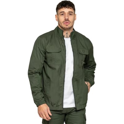 Enzo | Lichtgewicht Funnel Neck Jas voor Mannen
