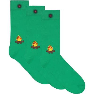 A-DAM  3-pack Casual Socks Wes Green Size: 36-40 | Underwear Outlet | Unisex | Groen