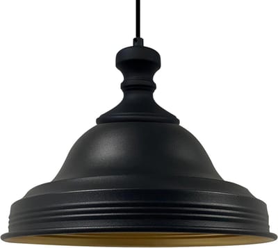 Bamyum Asletl Industriële Hanglamp Metalen Zwart Hanglamp