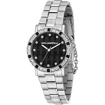 Karl Lagerfeld - R0553100502 - Polshorloge - Dames - Kwarts - Crystals