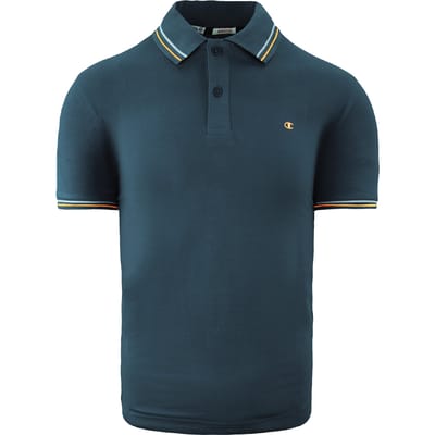 Champion Heritage Fit Heren Navy Poloshirt