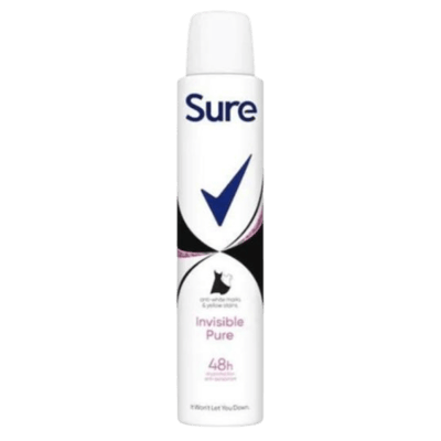 Sure Women Invisible Pure Anti-Transpirant Deodorantspray - 200 ml