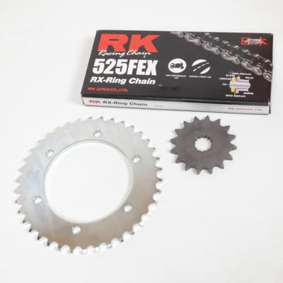 kettingset voor motor kawasaki 750 zr7 1998 tot 2004 16x38 niet 525 nieuw