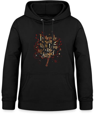 Harry Potter Ik Zweer Plechtig Hoodie Dames
