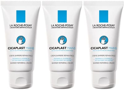 La Roche-Posay Cicaplast handcrème - voor droge, geïrriteerde handen met kloven - 3x50ml