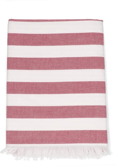 Lasa Home - Strandhanddoek Terracotta 100X180 cm - pareo - hamamdoek - strandlaken