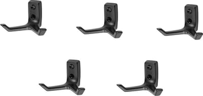 Hermeta jashaak - Dubbel - Zwart - 0033-70 - Aluminium jashaak - 5 stuks