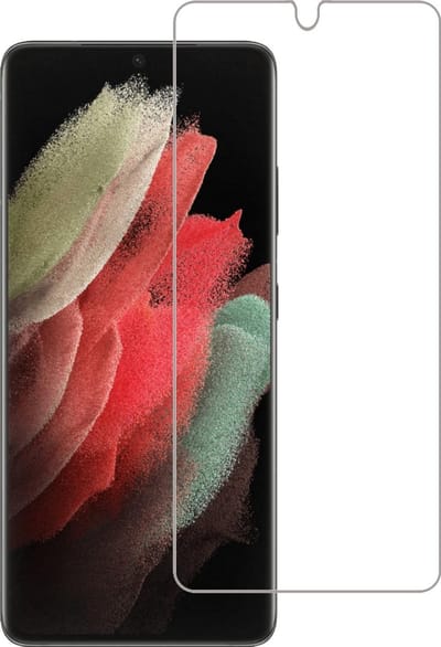 Screenprotector - Geschikt voor Samsung Galaxy S21 Ultra - Extra Sterk - Beschermglas - Gehard Glas - Tempered Glass - Screen Protector