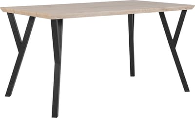 BRAVO - Eettafel - Lichte houtkleur - 80 x 140 cm - MDF