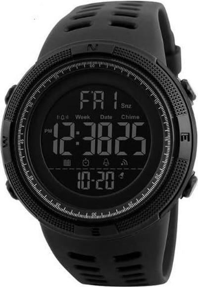 Skmei - Sporthorloge - 49 mm - Zwart