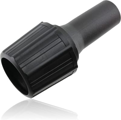 Stofzuiger Adapter - Slangmondstuk Stofzuiger - Stof Afzuigen - Universeel Verstelbaar - 30-38 mm - Zwart