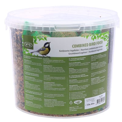 Westfalia Winter voederset voor vogels - 3 kg - strooivoer met zonnebloempitten