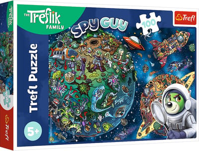 Trefl puzzel The wonderful Treflik Family - FSC Mix 70% - 100 stukjes.