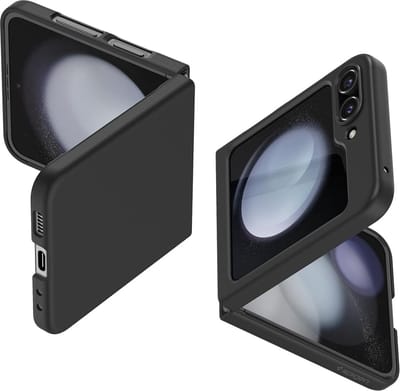 Geschikt voor Spigen Samsung Galaxy Z Flip 5 Air Skin hoesje -Zwart