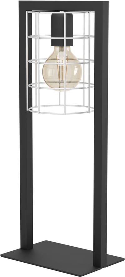 EGLO Jubily Tafellamp - 53,5 cm - E27 - Staal - Industrieel - Zwart