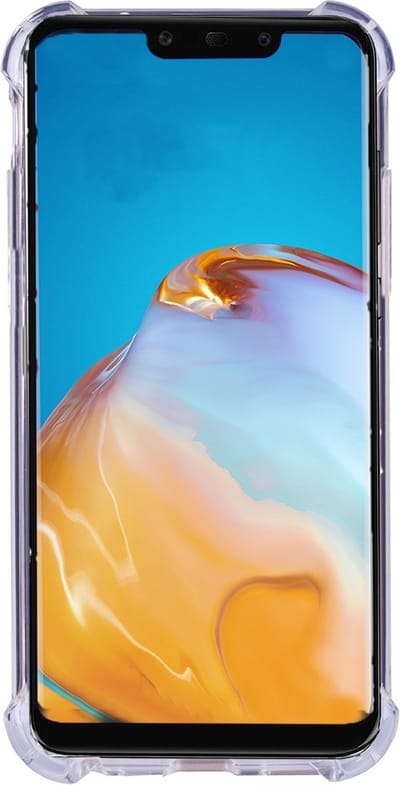 Hoesje Geschikt voor Huawei Mate 20 Anti Shock silicone back cover/Transparant hoesje