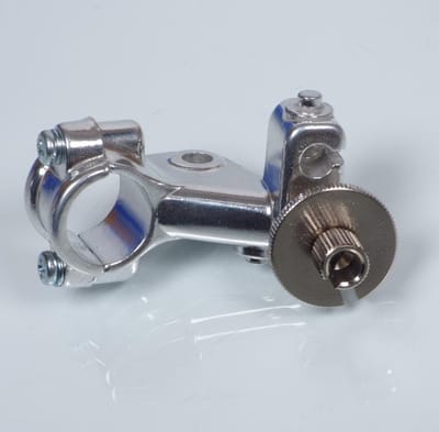 Linker koppelingsdeksel aluminium chroom voor enduro cross Suzuki 250 RMZ 2004 Nieuw
