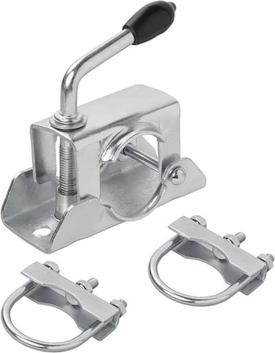 ProPlus Klem en U-beugels voor neuswielen - Ø 48 mm - set van 2 - zilver - staal