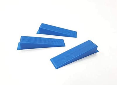 Tegelnivelleringssysteem 50 stuks - Wiggen voor een perfect vlakke tegelvloer
