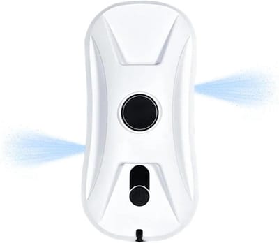 Raamreinigingsrobot - Automatische Glasreiniger - Hoge Ramen Wassen - Dubbele Sproeier - 265*130*85mm - Wit