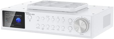 Ferguson Regent Cucina 200 FM-DAB+ - bluetooth keukenradio met LED onder verlichting incl. montagekit kleur WIT