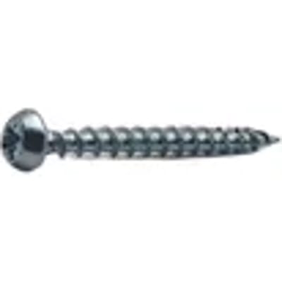 Sencys Universele Schroef Gegalvaniseerd Ronde Kop Pozi - 3x30mm - 30 Stuks