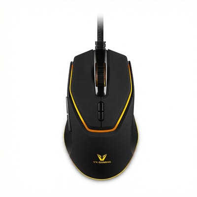 VX Gaming Griffin - Gaming muis - Bedraad - RGB - 7.000 DPI - 7 Knoppen - Zwart