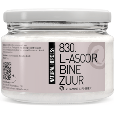 Natural Heroes L-Ascorbinezuur 100% - (Vitamine C Poeder) - 250 ml