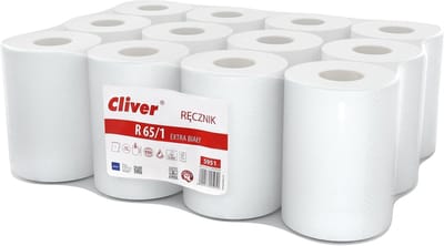 Keukenrol - Papieren doeken - Huishoudelijk werk - Goede absorptie - 12 rollen - Wit