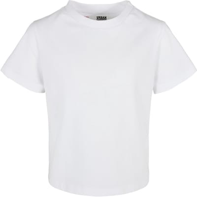 Urban Classics - Basic Box Kinder Tshirt - Kids 122/128 - Wit
