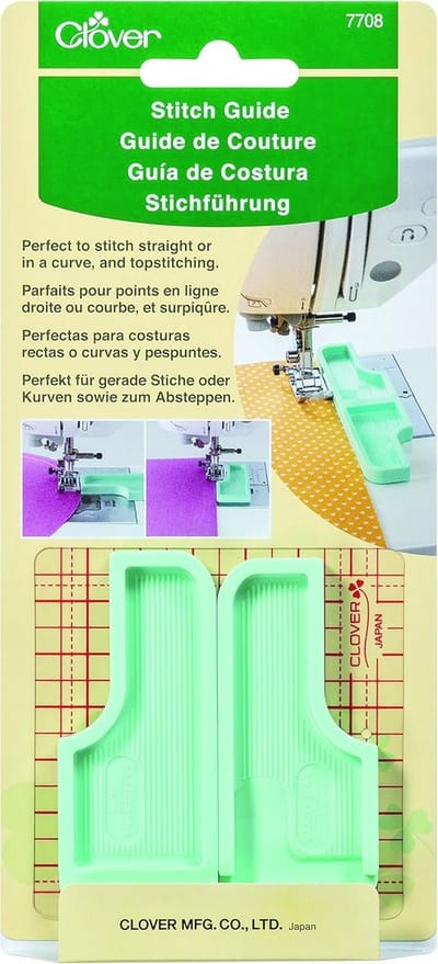 Steekgeleider, kunststof, kleurrijk, één maat voor precisiewerk