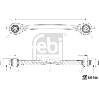 HinterWielophangingsarm FEBI BILSTEIN 185566