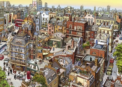Heye puzzel Sherlock legpuzzel 2000 stukjes kunst volwassenen.