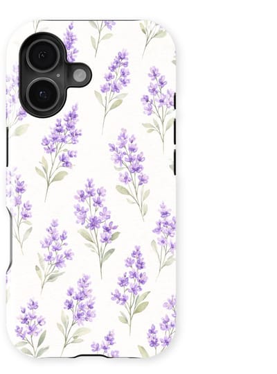 Bloemen Design Hoesje geschikt voor iPhone 17 | Flower Print Tough Case met Mag | Shockproof | Bloemen Motief Backcover geschikt voor iPhone 17 Provence Garden