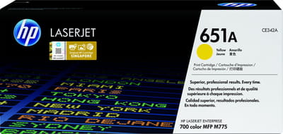 651A originele toner cartridge geel standard capacity 16.000 pagina's 1-pack