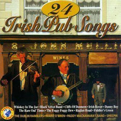 CD VARIOUS - 24 Ierse Pub Songs SOW90166 Sounds Of The W 1997 Portugal Country Gebruikt