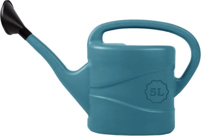 Talen Tools - Gieter - Met broeskop - Kunststof - 5 liter - Aquablauw