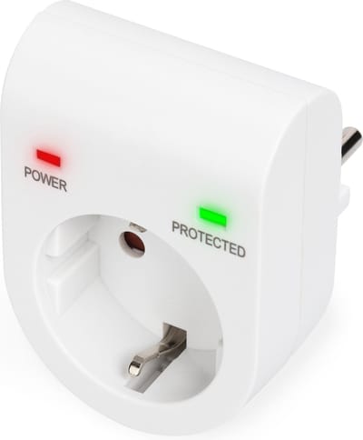 DN-95400 DIGITUS - Überspannungsschutzadapter Overspanningsbeveiliging (tussenstekker) Overspanningsbeveiliging voor: Stopcontact 13.5 kA 1 stuk(s)