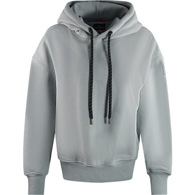 Parajumpers Githa effen haai grijze oversized hoodie