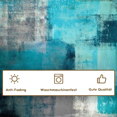 Dailygoods- Tafelkleed 85x85 cm - Afwasbaar - Modern - Kunst - Decoratie - Voor feesten - Herfst en bruiloften - Tafelbedekking