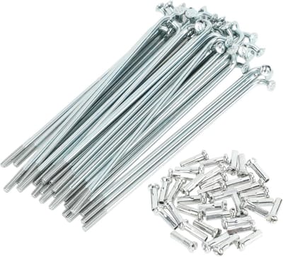 Fiets Wiel Spaken Set van 14G 76mm Lengte van Gegalvaniseerd Koolstofstaal voor Duurzame Fietsen