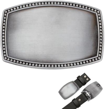 Dailygoods- Riemgesp Vintage - Western Gesp - Legering - Geschikt voor 4,4 cm Bandjes - Sterk en Slijtvast - Eenvoudige Rieminstelling - Riem