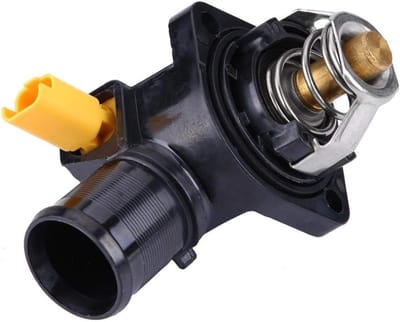 Koelvloeistof Thermostaat - Behuizing Motoronderdeel - Motor Temperatuur Regelen - Vervangend Onderdeel - 180 gram - Zwart