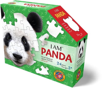 MAD CAPP puzzel speelgoed Panda voor kinderen - educatief dierenplezier.