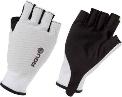 AGU Performance - Aero Handschoenen - Unisex - Wit - Extra lange aerodynamische pasvorm - Zonder padding - Windtunnel getest - XXXL