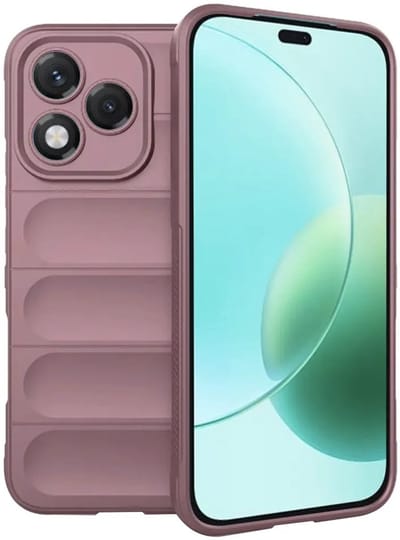 Hoesje geschikt voor HONOR 400 Lite - Techsuit Magic Shield Silicone Back Cover - Paars