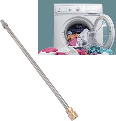 Hoogdrukreiniger Verlengstuk van 16 Inch, RVS 1/4 Inch Snelsluiting, Ideaal voor Efficiënt Reinigen en Bereiken van Lastige Hoeken