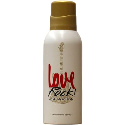 Shakira, Love Rock, Bloemen, Deodorant Spray, Voor Vrouwen, 150 ml