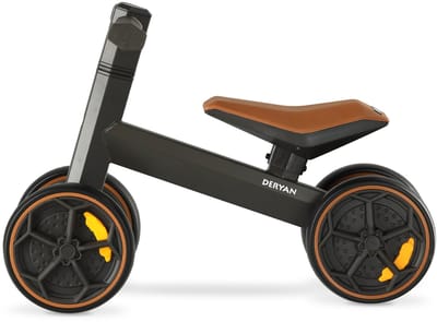 Deryan Dex Luxe Loopfiets - Zwart